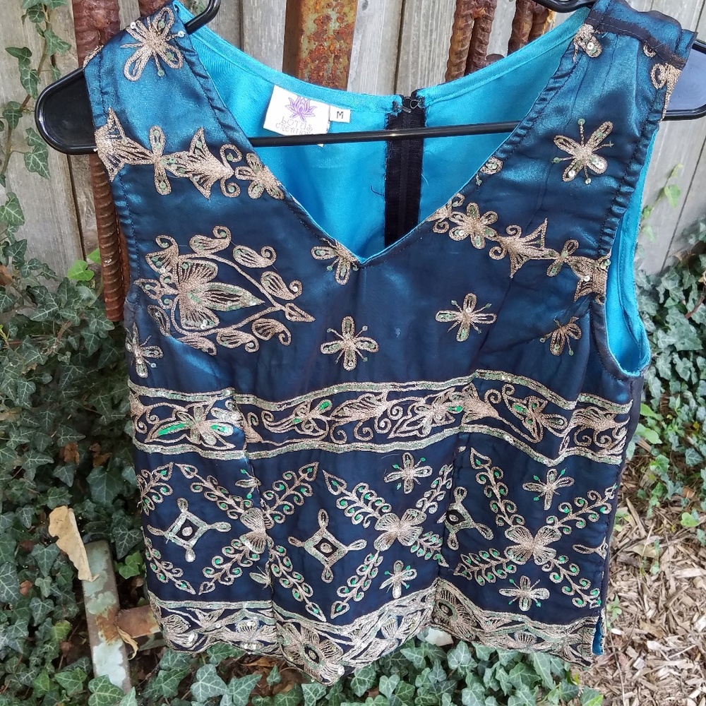 Vintage Embroidered ethnic top